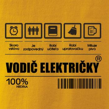 Čiarový kód - Vodič električky / vodička električky