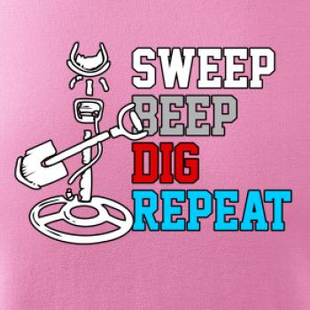 Sweep Beep Dig Repeat Sweep Beep Dig Repeat