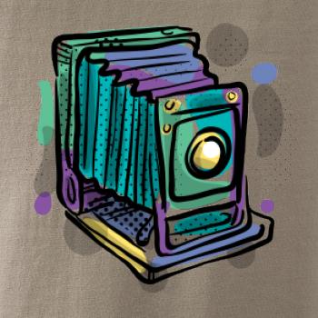 Foťák farebný starý - jedna šošovka