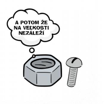 A potom že na veľkosti nezáleží