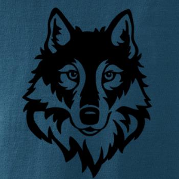 Hlava vlka čiernobiela (Hana-creative)