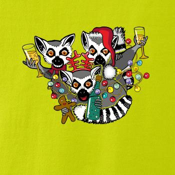 Vianočné lemuríky (Pecka design)