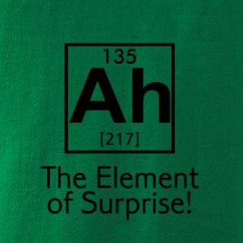 Ah element of surprise