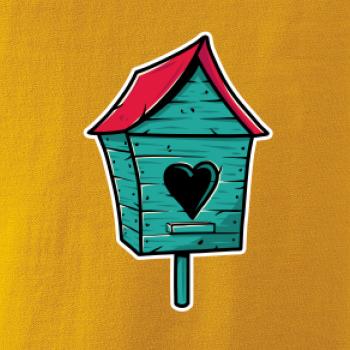 Farebná búdka pre vtáky