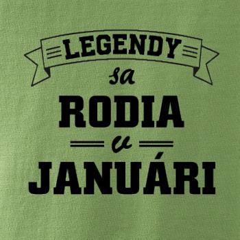 Legendy sa rodia v januári