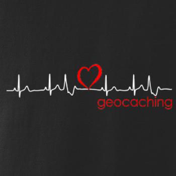 Moje srdce bije pre Geocaching -Text