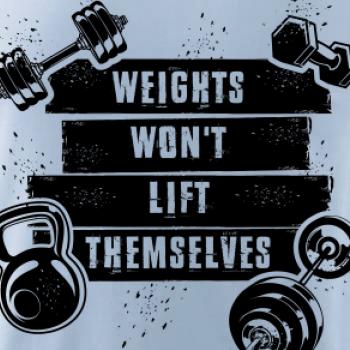 Weights wont lift themselfs