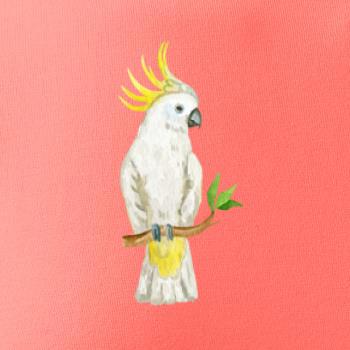 Papagáj Kakadu kreslený