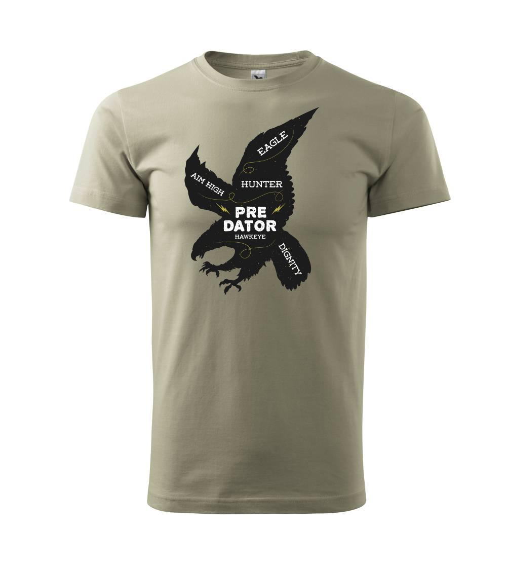 Tričká so zvieratami - Eagle predator - Tričko extra veľké  (5-8XL)