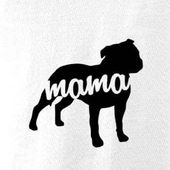 Stafordšírsky bulteriér mama obrys