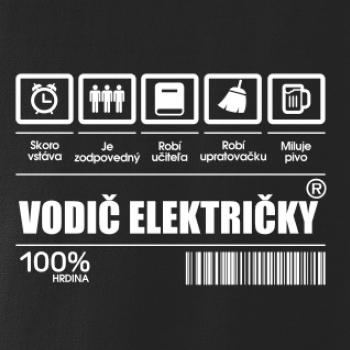 Čiarový kód - Vodič električky / vodička električky