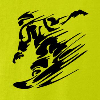 Rychlý snowboardista Rychlý snowboardista