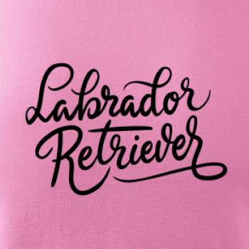 Labrador - nápis okrasný