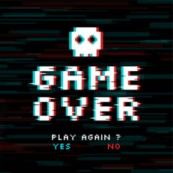 Game over play again Game over play again