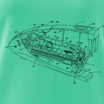 Nákres kancelárska zošívačka
