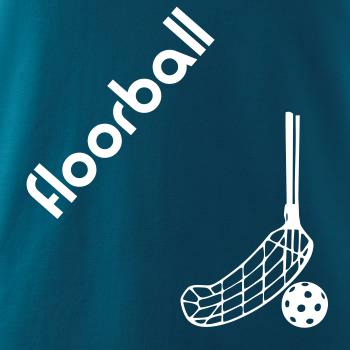 Floorball nápis šikmo Floorball nápis šikmo