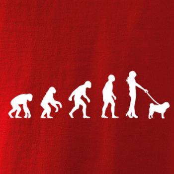 Evolúcia pes Mops (muž-žena)