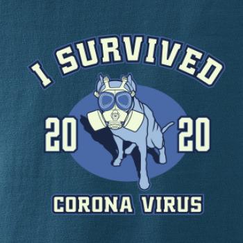 I survived corona - dog