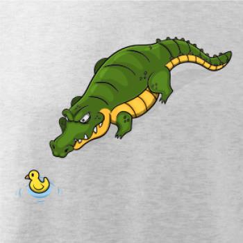 Krokodíl zelený s kačičkou