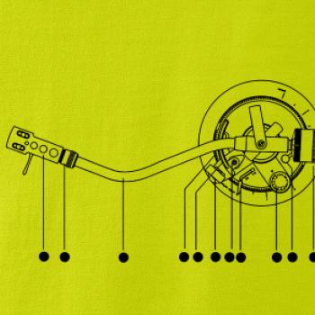 Nákres rameno gramofónu