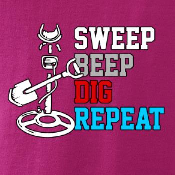Sweep Beep Dig Repeat Sweep Beep Dig Repeat