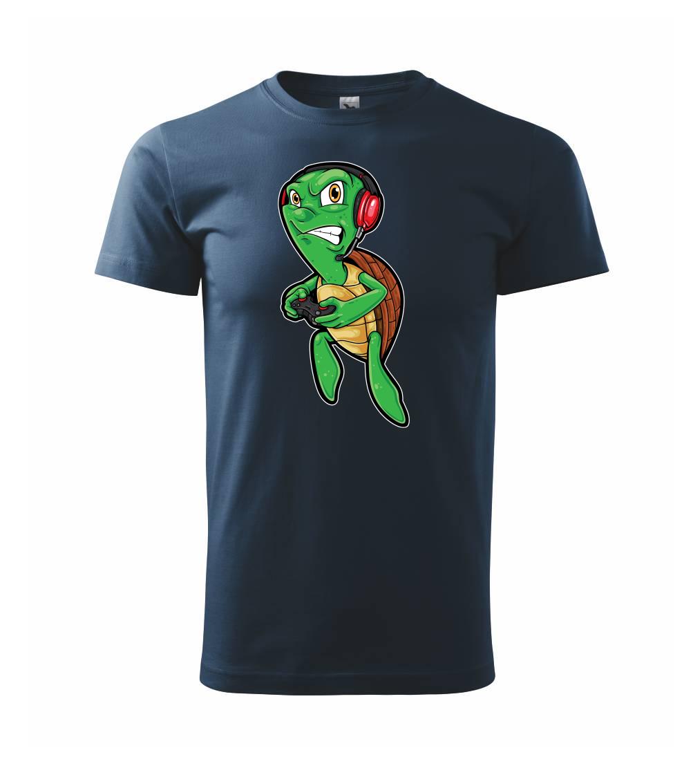 Tričká pre ajťákov - Korytnačka parman - Tričko extra veľké  (5-8XL)