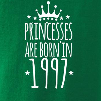 Princesses are born in 1997
