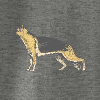 Vintage German shepherd