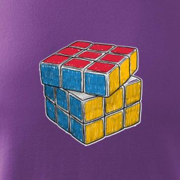 Rubikova kocka kreslená Rubikova kocka kreslená