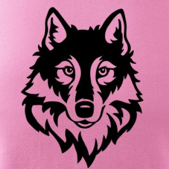 Hlava vlka čiernobiela (Hana-creative)
