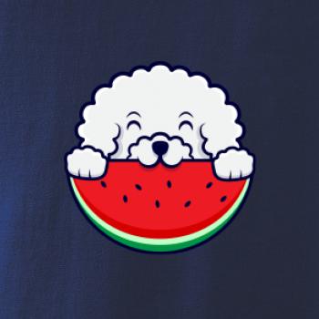 Bišónik s melónom