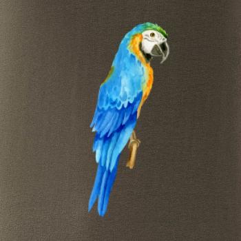 Ara modrá kreslená