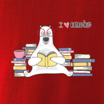 I love reading medveď I love reading medveď