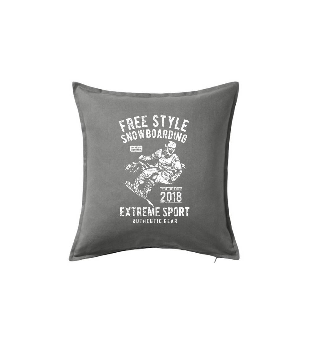 Lyže a Snowboard - Free Style Snowboarding - Vankúš 50x50