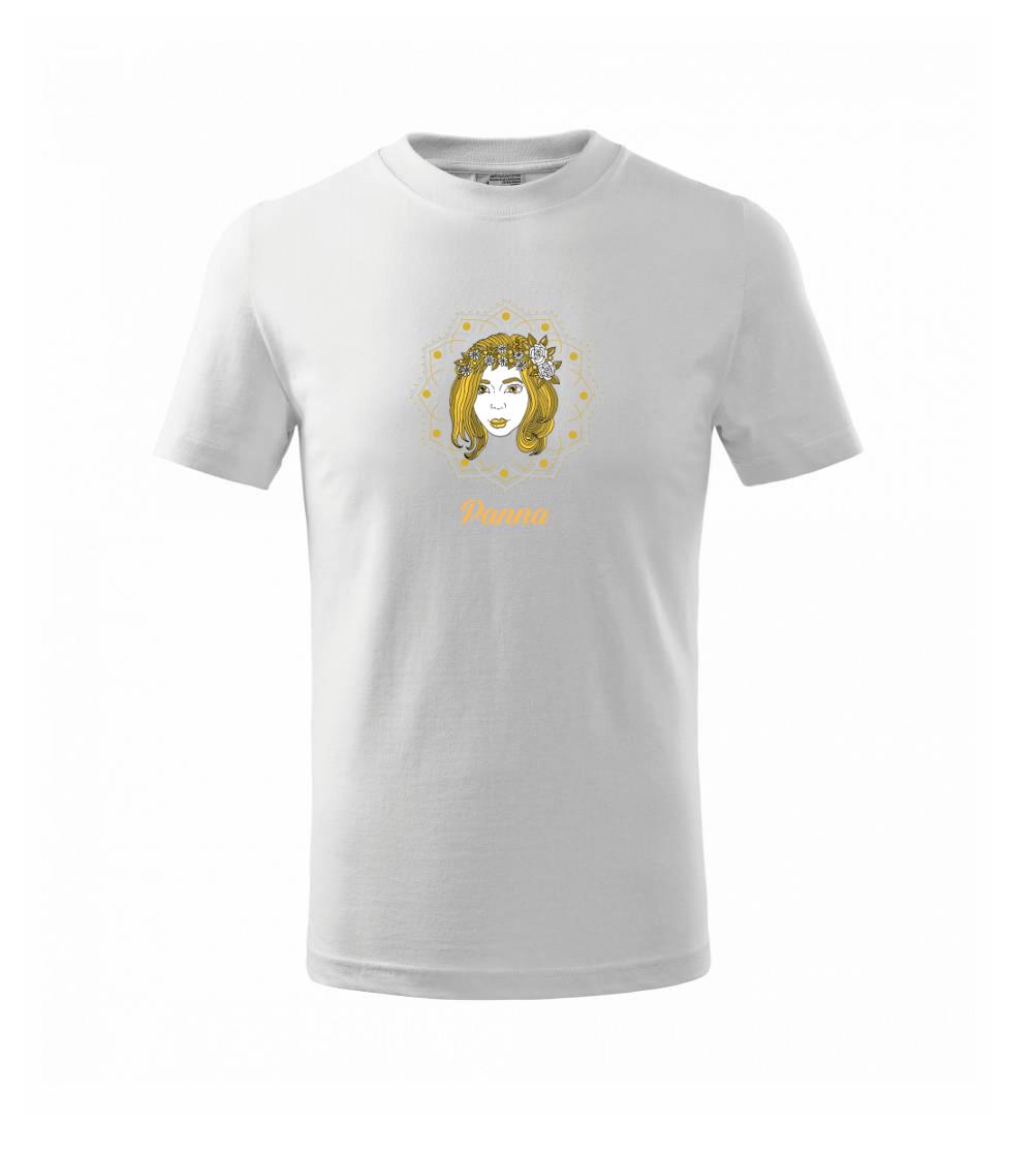Tričká panna - Znamenie ženy - Panna SK (Pecka design) - Tričko detské bavlnené