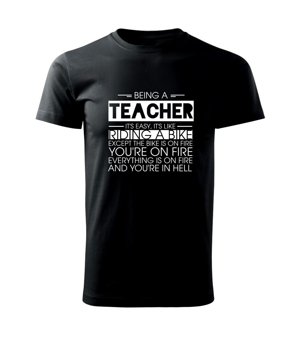 Being a teacher - bike Being a teacher - bike
