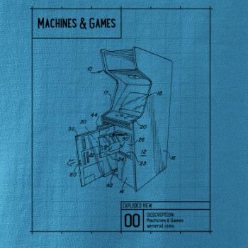 Nákres herný automat otvorený
