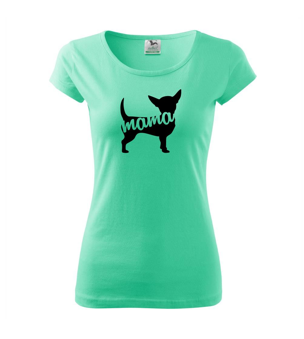 Čivava mama obrys Čivava mama obrys