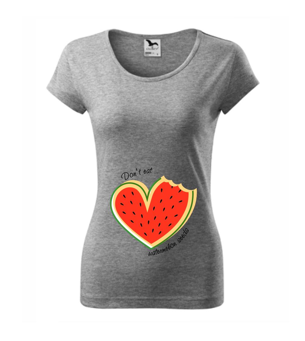 Don't eat watermelon seeds - farebný Don't eat watermelon seeds - farebný