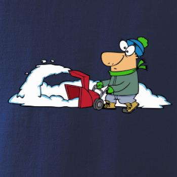 Frézování sněhu kreslené