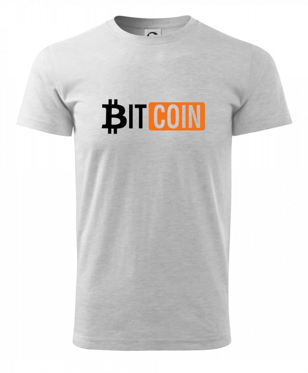 Bitcoin nápis Bitcoin nápis