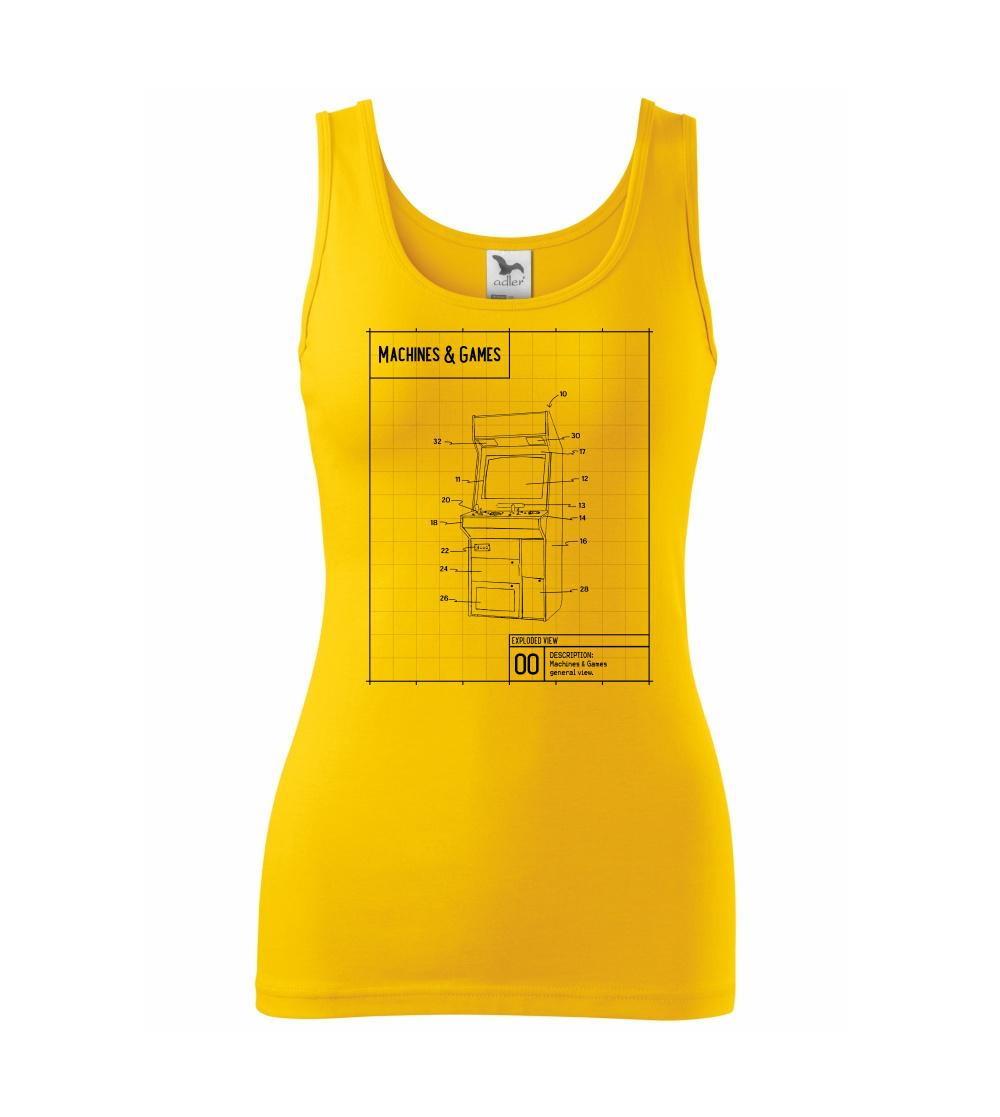 Nákres herný automat spredu