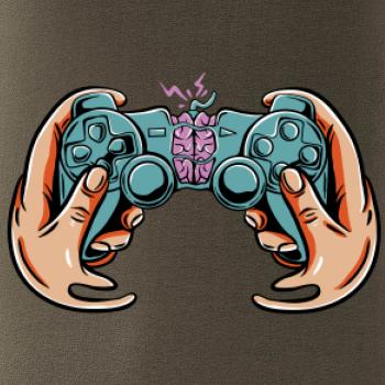 Gamer - mozog v gamepade