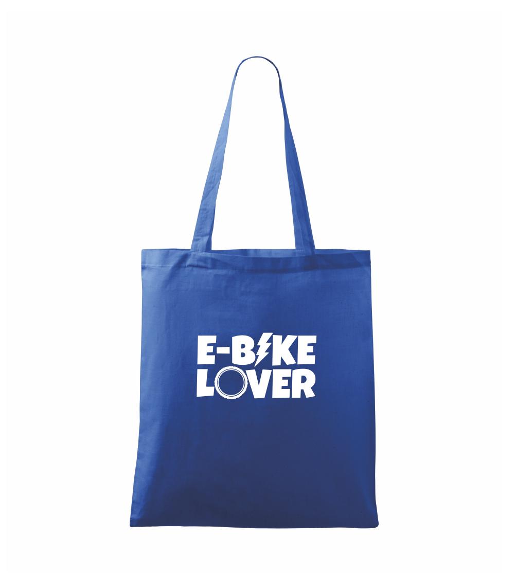 Tričko ako darček pre cyklistu - E-bike lover - Taška bavlnená