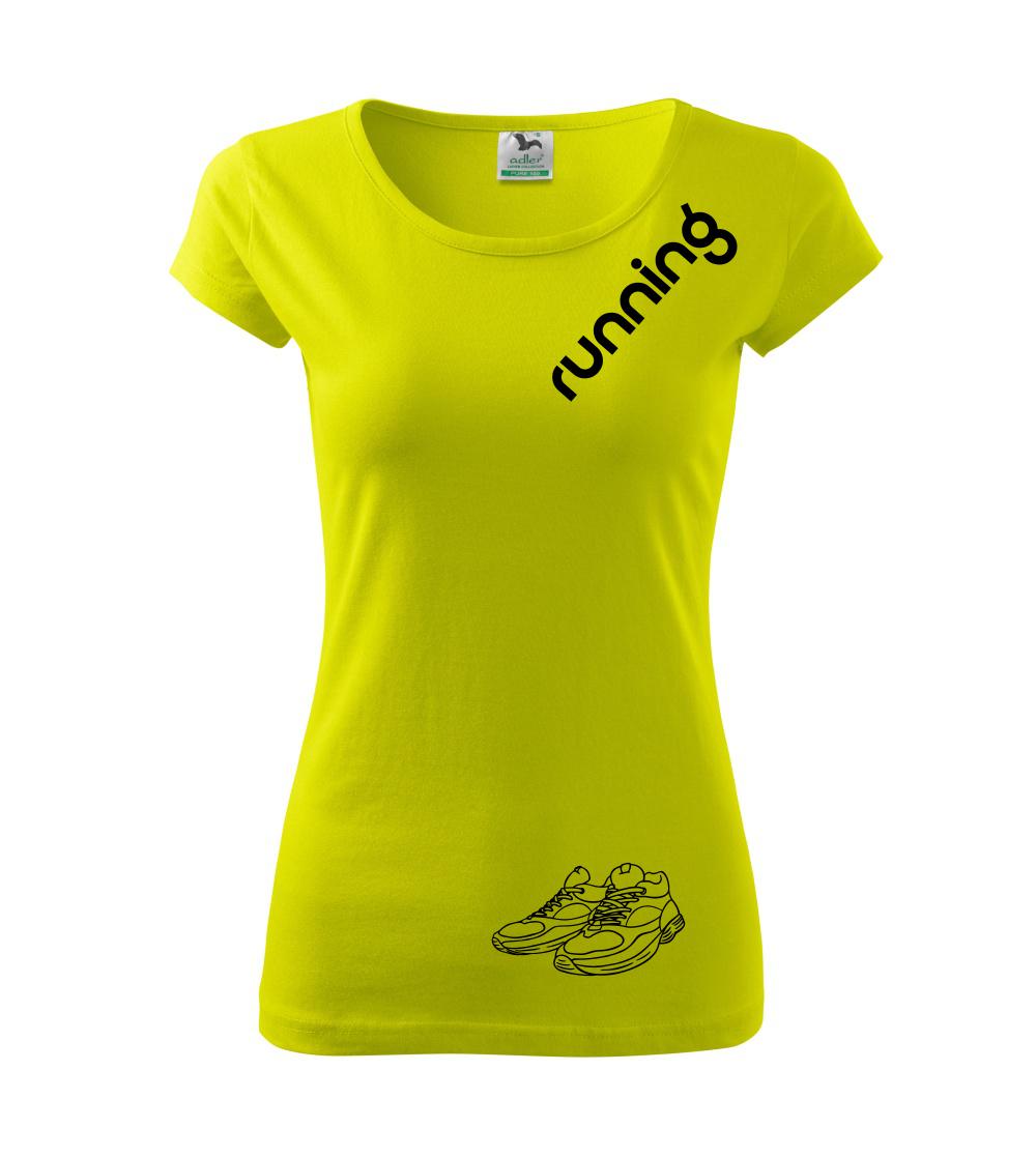 Running nápis šikmo Running nápis šikmo