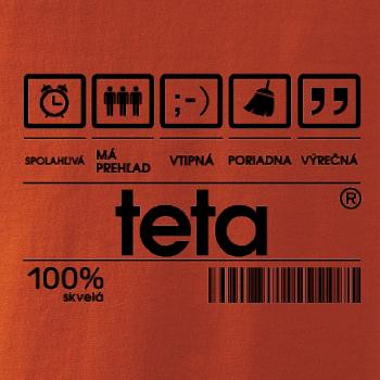 Čiarový kód - teta