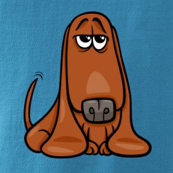 Baset - kreslený hnedý