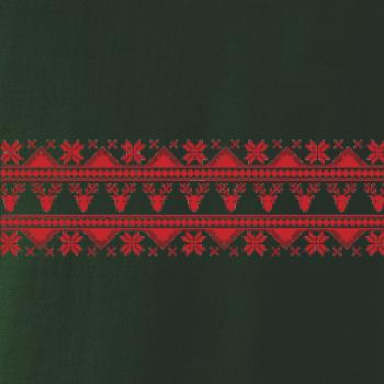 Vianočný vzor - jeleň a vločka Vianočný vzor - jeleň a vločka