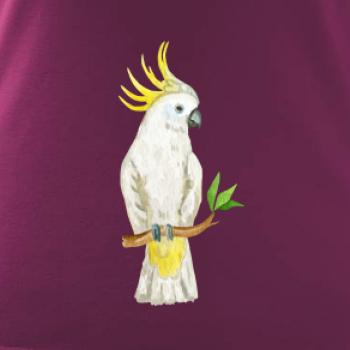 Papagáj Kakadu kreslený