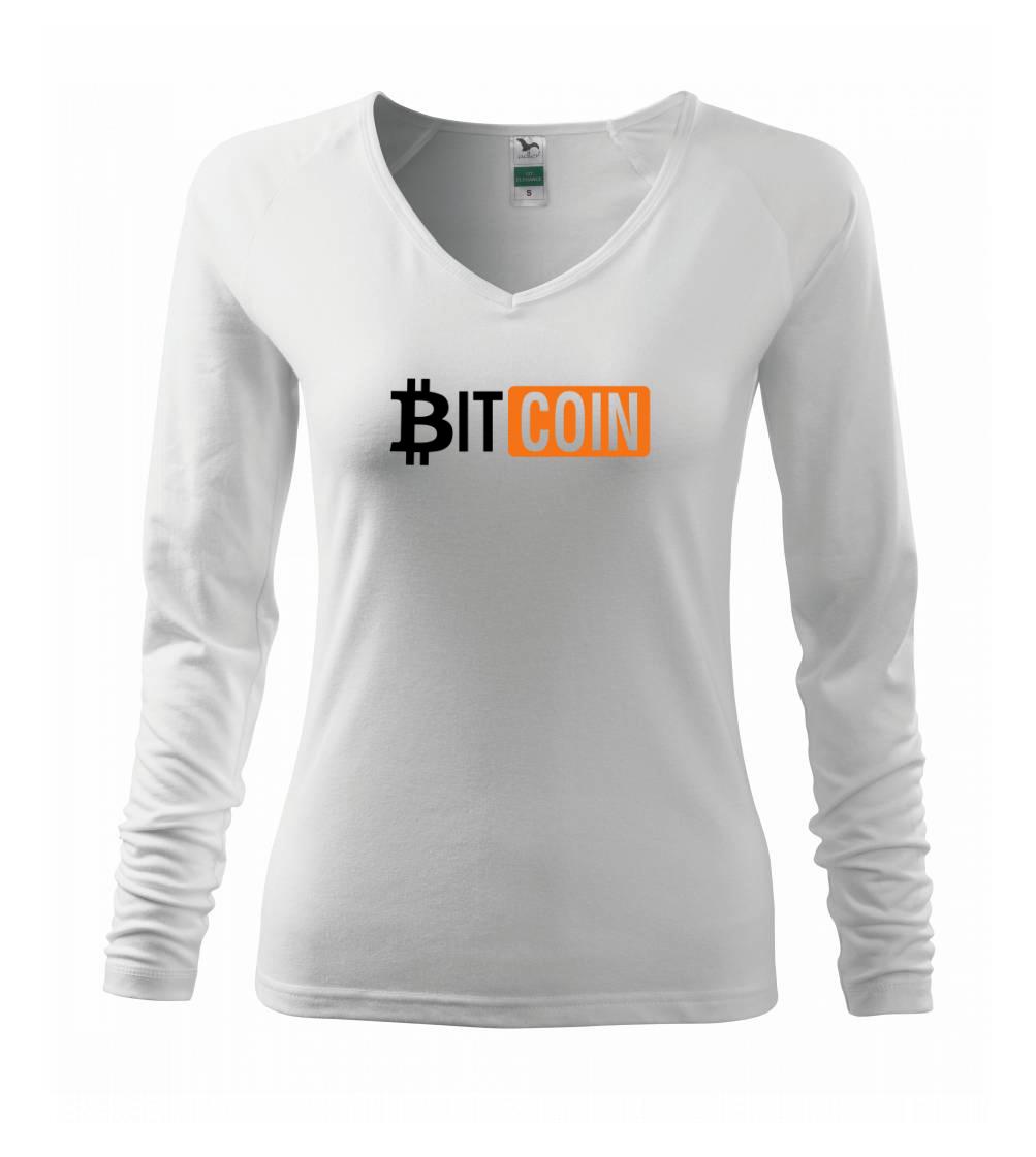 Bitcoin nápis Bitcoin nápis